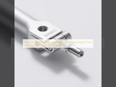 پین لولای اتصال بدنه بازوی ربات دقیق با استحکام بالا برای پایه و پشتیبانی ربات صنعتی