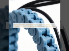 ربات صنعتی مقاوم به روغن حامل کابل نایلون انعطاف پذیری بالا کم سر و صدا سیستم پشتیبانی پایه جداسازی داخلی