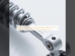 رابط جذب شوک تعلیق با دقت بالا و قدرت بالا برای شاسی موبایل ربات سرویس