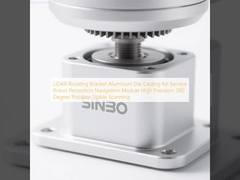 براکت چرخان LIDAR ریخته گری آلومینیومی برای ماژول ناوبری ادراک ربات سرویس با دقت بالا چرخش 360 درجه اسکن پایدار