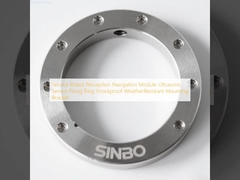 ماژول ناوبری ادراک ربات سرویس سنسور اولتراسونیک حلقه ثابت ضد ضربه ضد آب و هوا براکت نصب