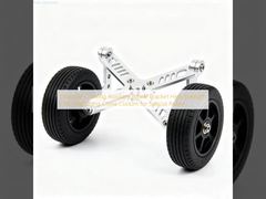 عبور از موانع چرخ کمکی براکت قدرت بالا ماشینکاری CNC چین سفارشی برای روبات ویژه