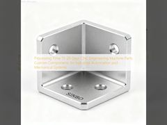 زمان پردازش 15-20 روز قطعات ماشینکاری مهندسی CNC اجزای سفارشی برای اتوماسیون صنعتی و سیستم های مکانیکی