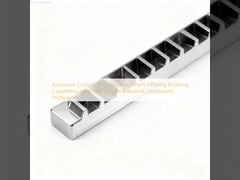 قطعات آلومینیومی سفارشی ماشین‌کاری شده CNC با قابلیت‌های پرداخت، ایده‌آل برای تولید اجزای صنعتی پیچیده