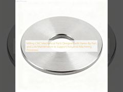 قطعات مکانیکی CNC فرزکاری شده با طراحی های متنوع بر اساس قطعه و نگهداری کم برای پشتیبانی از فرآیندهای ماشینکاری صنعتی