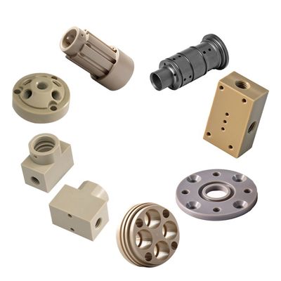 خرید POM PEEK نایلون CNC تبدیل فرش قطعات دقیق پلاستیک خدمات ماشینکاری CNC online manufacture