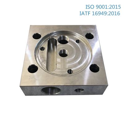 خرید قطعات فولاد ضد زنگ CNC ماشین آلات قطعات آسیاب CNC با دقت بالا ISO9001 online manufacture