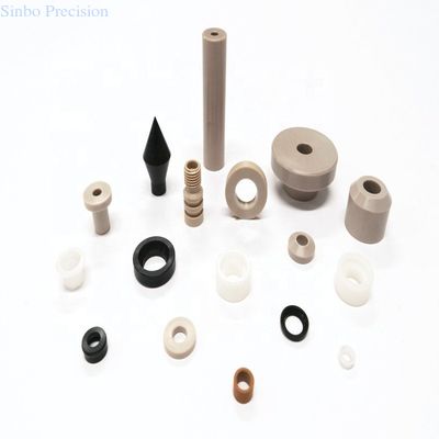 خدمات آسیاب و چرخاندن CNC پلاستیکی POM PEEK PA PPS Delrin قطعات ماشین آلات