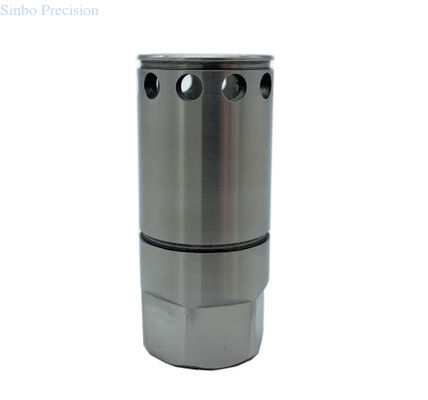 قطعات چرخش CNC دقیق فولاد ضد زنگ قطعات ماشینکاری تیتانیوم سفارشی