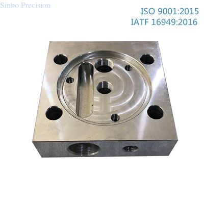 قطعات فولاد ضد زنگ CNC ماشین آلات قطعات آسیاب CNC با دقت بالا ISO9001