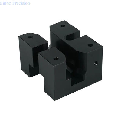 قطعات پلاستیکی فرآوری شده سفارشی سیاه CNC Turning Milling POM قطعات نایلون ABS